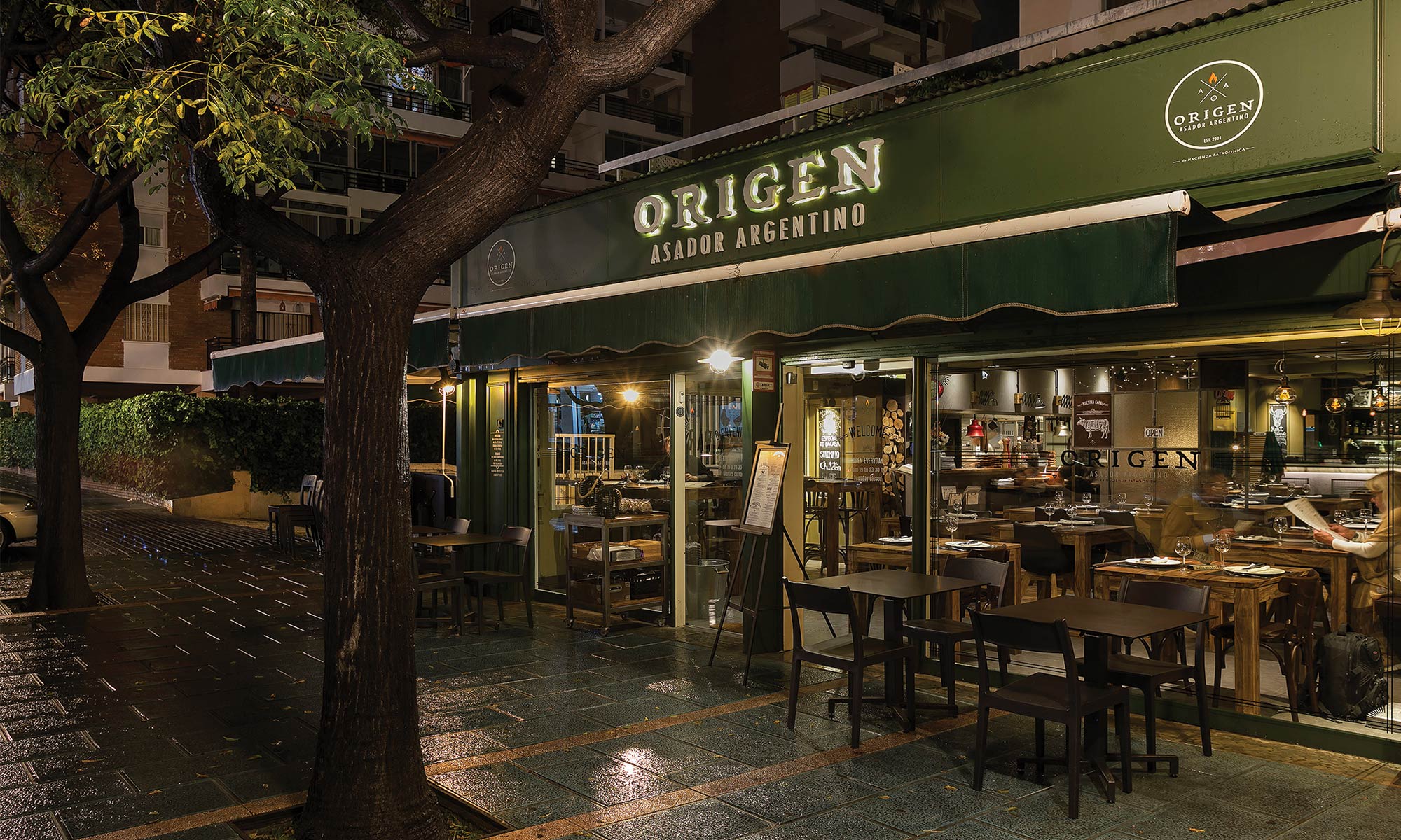 Origen Asador