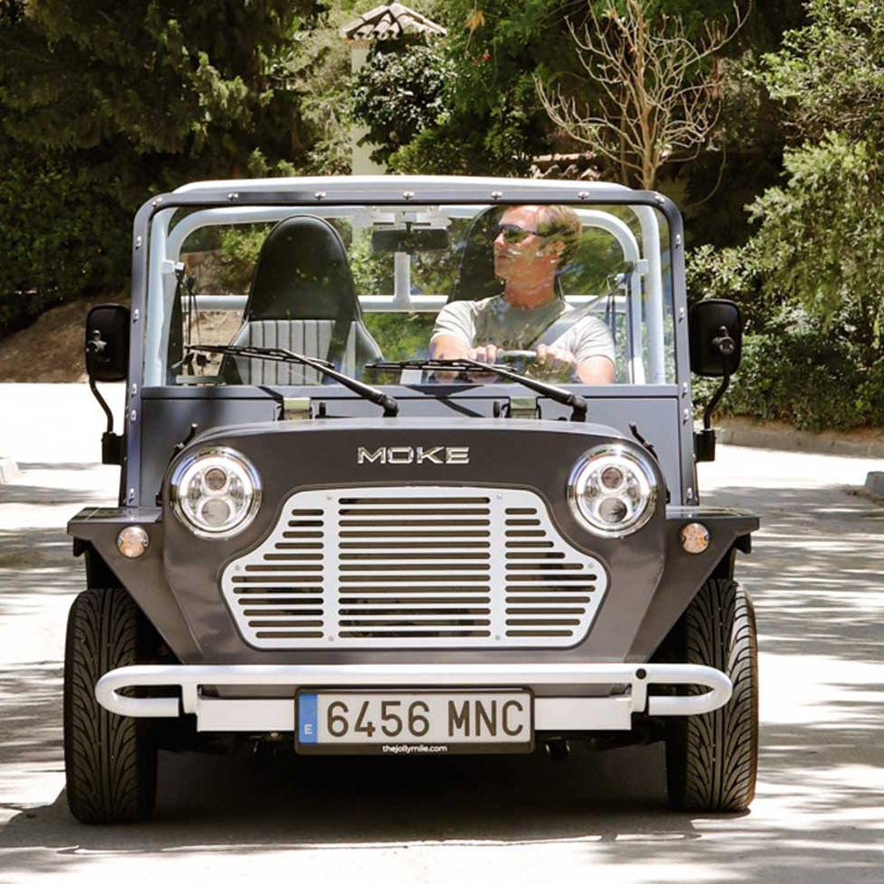Jolly Mile in a MOKE